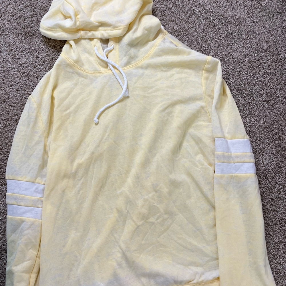 Forever 21 yellow hoodie